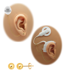 Ball Post Earring - Gold Fill