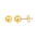 Ball Post Earring - Gold Fill