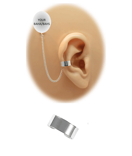 "Solid Band" 1/4" Ear Cuff – Sterling Silver