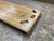 Three Player Live Edge Black Locust Cribbage Board