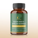TBE Herbs Black Seed and African Moringa - 100 Vegan Capsules
