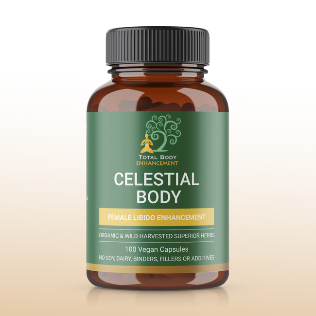 TBE Herbs Celestial Body 100 Vegan Capsules - Female Libido Enhancement 