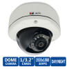 ACTi D72 3 Megapixel IR Day/Night Dome Network Security Camera
