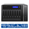 QNAP VS-8140-PRO+ 40ch VioStor Netwrok Video Recorder - 8-Bay