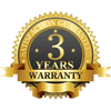 3 Years Limited Manufacturer Warranty