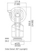Bosch MIC-550ALB36N 550TVL Outdoor PTZ CCTV Analog Security Camera (NTSC) with 36x Optical Zoom