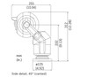 Bosch MIC-550ALB36N 550TVL Outdoor PTZ CCTV Analog Security Camera (NTSC) with 36x Optical Zoom