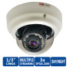 ACTi B64 1.3MP Indoor IR Dome IP Camera - Zoom lens