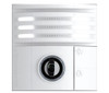 Mobotix MX-T25M-SEC-D12-PW 5MP T25 IP Video Door Station - L12 Hemispheric 360-degree, Day, 1/2.5" CMOS, Microphone, Speaker, Weatherproof