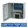 Altronix ALTV244UL 4 Fused Outputs Analog Power Supply - 24VAC @ 3.5A - 2