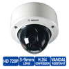 Bosch NIN-733-V03P FLEXIDOME IP starlight 7000 VR 1.4MP Dome IP Security Camera - 3~9mm SR Lens, 1/3" CMOS, 60fps at 720, Vandal-Resistant