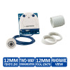 Mobotix MX-S15D-SET1 FlexMount Hemispheric IP Camera Complete Set - Single Day Sensor & 1.6mm Fisheye Lens - 2
