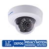 Geovision GV-EFD1100-0F 1.3MP IR Indoor Mini Dome IP Security Camera - 2.8mm fixed lens