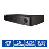 Samsung SRD-1642-4TB 16-Channel 4TB Pre-Installed Compact DVR Digital Video Recorder - 960H Real-Time