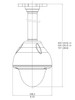 Bosch VDA-PMT-DOME Outdoor Pipe Mount - 2