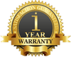1 Year Limited Manufacturer Warranty
