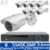 DH Vision 8-Camera HD-CVI Security Camera System