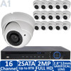 DH Vision 16-Camera HD-CVI Security Camera System
