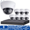8-Camera 4K Indoor/Outdoor IP Security Camera System