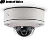 Arecont Vision AV1555DN-S Outdoor Dome IP Security Camera - 1.2MP, 2.8mm Lens, Day/Night, Weatherproof