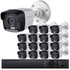 Bullet CCTV Analog Security Camera System, 16 Camera, Outdoor, Full HD 1080p, 3TB Storage, Night Vision, LTD08162RK-3TB