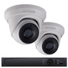 2-Camera 1080p Full HD Turret CCTV Security Camera System - 2MP, 2.8mm Lens, True WDR 120dB, Weatherproof, 1TB Pre-Installed, LTD0422DK-1TB