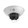 Mobotix MX-D15Di-Sec-DNight-D160N160-FIX-F1.8 5MP Outdoor Dual Sensor Dome IP Security Camera - 25mm Fixed Lens