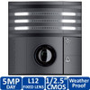 Mobotix MX-T25M-SEC-D12-BL 5MP T25 IP Video Door Station - L12 Hemispheric 360-degree, Day, 1/2.5" CMOS, Microphone, Speaker, Weatherproof