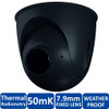 Mobotix MX-MT-PT-TR079-b PTMount-Thermal With Thermal Radiometry Security Camera - 7.9mm Fixed Lens, 50mK, Weatherproof, Black