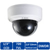 Bosch VD1-244V03-2 720TVL Outdoor Dome CCTV Security Camera - 2.8~10mm Varifocal Lens, Vandal Proof, Weatherproof, DWDR