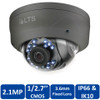 2 Megapixel InfraRed for Night Vision Outdoor Dome HD-TVI Security Camera, Weatherproof, 3.6mm Fixed Lens, CMHD7422B