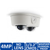 Arecont Vision AV4656DN-28 4MP Microdome Outdoor IP Security Camera - SNAPstream