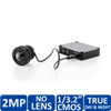 Arecont Vision AV2196DN-NL 2MP MegaVideo Flex Discreet Indoor/Outdoor Modular IP Security Camera - Remote Focus, No,Lens, SD Slot, PoE