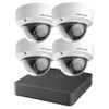 Hikvision T7104Q1TB 4-Channel 1TB DVR 4x 2MP IR Dome Cameras with 1TB HD CCTV Security Camera System