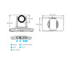 Oculur X2VCS 2.1MP USB HD PTZ Video Conference Camera - USB2.0