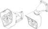 Mobotix MX-M16B AllroundDual Body, For M16 Sensor Modules (Day/Night)