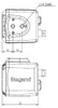 Ikegami ISD-A15-TDN 525TVL Hyper-Dynamic Compact Cube CCTV Analog Security Camera