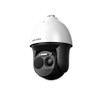 Hikvision DS-2TD4136-50 Thermal & Optical Bi-Spectrum Speed Dome IP Security Camera - 50mm Thermal Lens