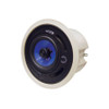 Speco SP6MAT MA-Series 6.5" 70/25V Commercial ABS Plastic Back Can Speakers, Off-White Housing - 1