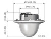 Bosch NIN-73013-A10A 1MP Outdoor Dome IP Security Camera with Motorized Lens - 2