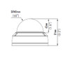 Geovision GV-ADR4701 4MP IR H.265 Outdoor Mini Dome IP Security Camera 84-ADR470W-0010