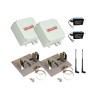 Videocomm TCO-L1EV2409 2.4GHz Digital FHSS Wireless Elevator Video System - Range 200 Floors