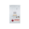 Aiphone IS-SS-2RA-R IS-RCU-compatible Door Station with Emergency and Standard Call Buttons, Flush Mount Stainless Steel - 1
