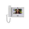 Aiphone IX-MV7-HW SIP Compatible IP Video Master Station - 7" Touchscreen and Privacy Handset (White) - 1