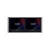 ViewZ VZ-097RCR-D Dual 9.7" Rack Mount (5U) LED Monitor