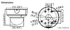 8 Megapixel (4K) InfraRed for Night Vision Outdoor Dome Network (IP) Security Camera, H.265 Plus Compression, Weatherproof, SD Card Support, 2.8~12mm Varifocal (Manual Zoom) Lens, CMIP7283NW-SZ