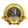3-years Manufacturer Warranty
