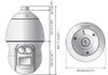 Samsung XNP-6320RH 2MP H.265 IR Outdoor PTZ IP Security Camera with 32x Optical Zoom