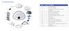 Mobotix Mx-i26B-AU-6N036 6MP i26B Indoor IP Security Camera with B036 Night Sensor and Audio Package - 4