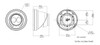 Hikvision DS-2CD2325FHWD-I 4MM 2MP IR H.265+ Outdoor Turret IP Security Camera
